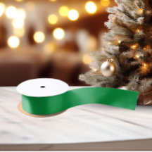 Classic Colors - Hellgrün - Solid Satin Ribbon