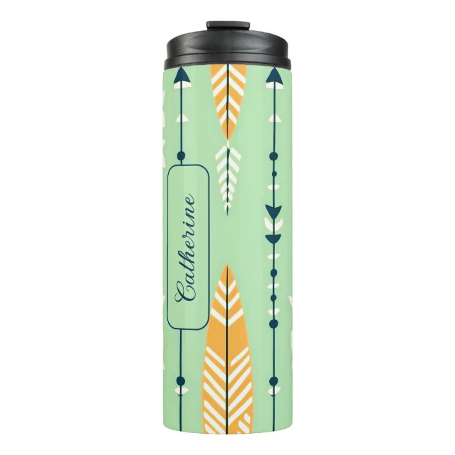 CLASSIC CUSTOM BOHO PATTERN DESIGN THERMOSBECHER (Vorderseite)