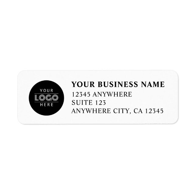 Classic Custom Business Logo Black Company (Vorne)