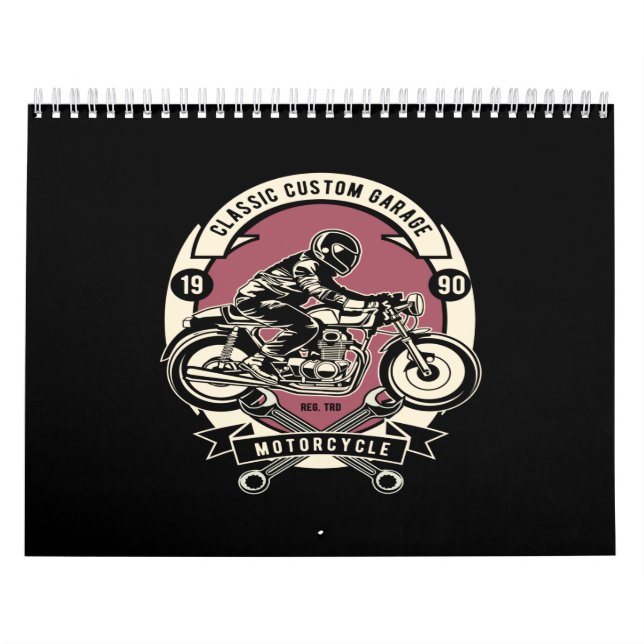 CLASSIC CUSTOM GARAGE KALENDER (Titelbild)