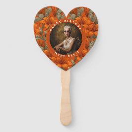 Classic Custom Lilies Floral Party Fächer