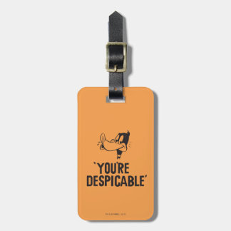 Classic DAFFY DUCK™ "You are Despicable" Gepäckanhänger