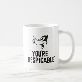 Classic DAFFY DUCK™ "You are Despicable" Tasse
