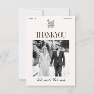 Classic Dankeschön Card Dankeskarte