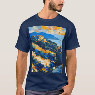 "Classic Dark Blue T - Shirt: Zeitloser Stil und C T-Shirt
