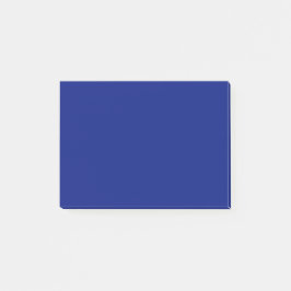 Classic Deep Blue Solid Color Post-it Klebezettel