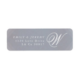 Classic Deko Gold Vintag Gray Calligraphy Wedding