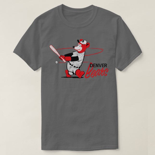 Classic Denver Bears Baseball TShirt (Design vorne)