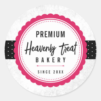 Classic design runder aufkleber