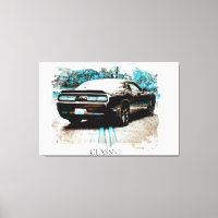 *~* Classic Digital NIR Altes antikes Muskelauto