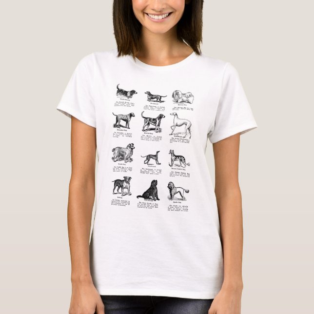 CLASSIC DOG BREEDS T - Shirt (Vorderseite)