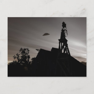 Classic Domed Saucer Postcard Postkarte