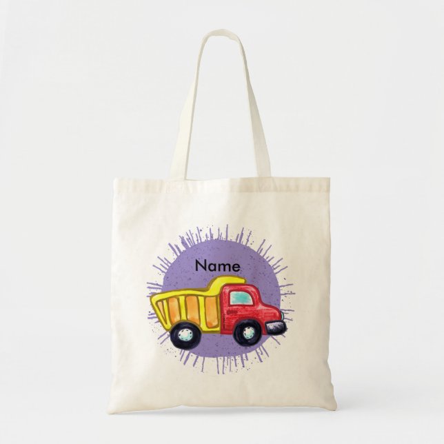 Classic Dump Truck Tote Bag Tragetasche (Vorne)