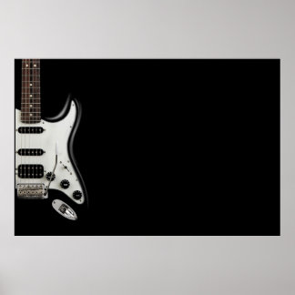 Classic Electric Guitar - Iconic Stratocaster Poster