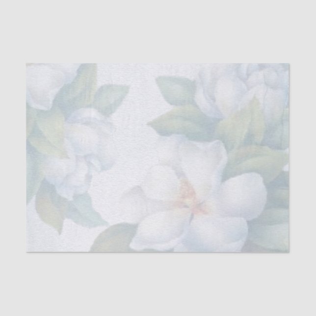 Classic Elegance New Magnolia Blume Seidenpapier (Vorderseite)