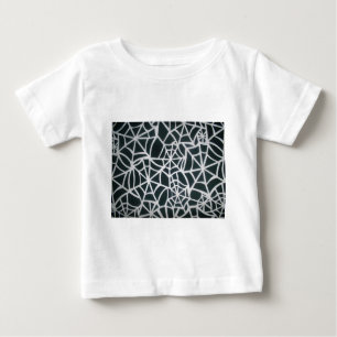 Classic Elegance Schöne Schwarz-Weiß-Kunst Baby T-shirt