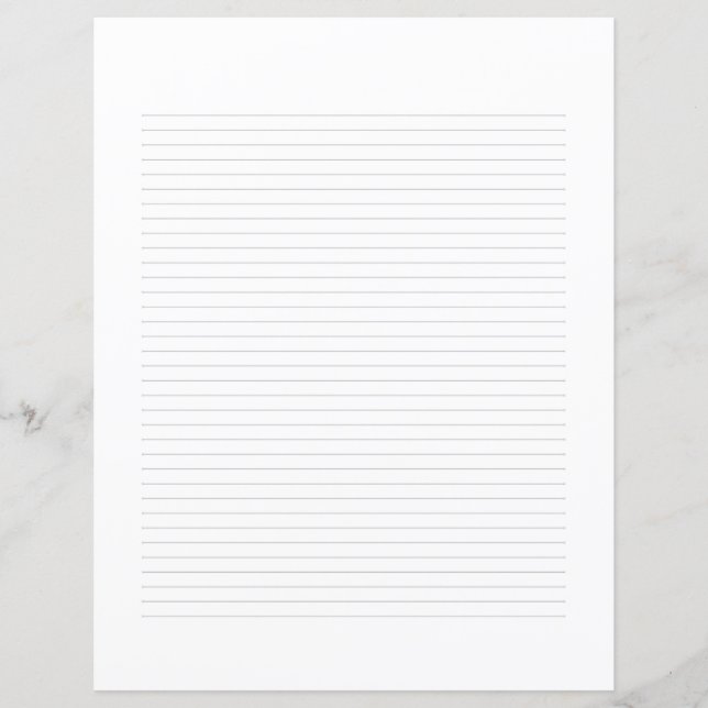Classic Elegant Monogram Script Stationery (Vorderseite)