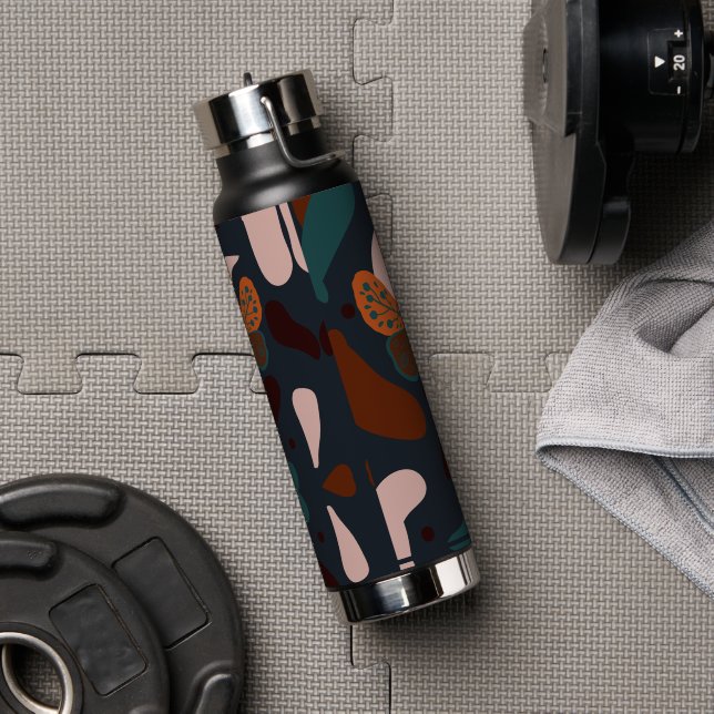 Classic Elegant Rustic Boho Trinkflasche (Fitnessstudio)