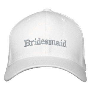 Classic Elegant Stilvoll Moderne Bridesmaid. Bestickte Baseballkappe