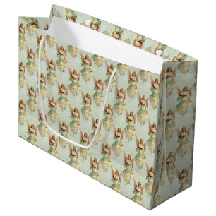 Classic Elegant Viktorianisch Vintage Große Geschenktüte