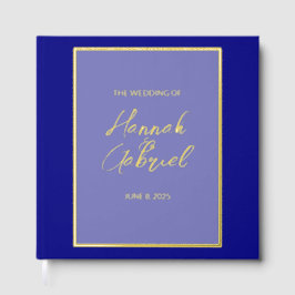 Classic Elegant Wedding Foil Gästebuch