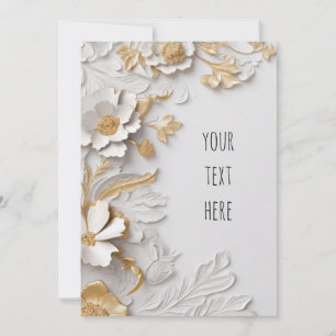 Classic/Elegante Einladung zur Hochzeit