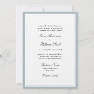 Classic Elegante Script - Einladung zur Hochzeit i