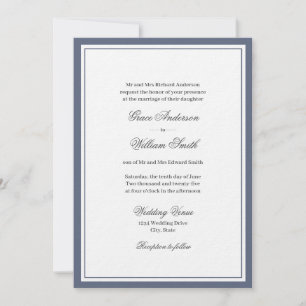 Classic Elegante Script - Einladung zur Hochzeit i