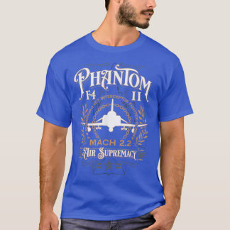 Classic F4 Phantom II Kampfbomber Jet Aircraft T-Shirt