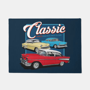 Classic Fifties Cars Fußmatte