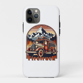 Classic Fire Truck & Mountain Case-Mate iPhone Hülle