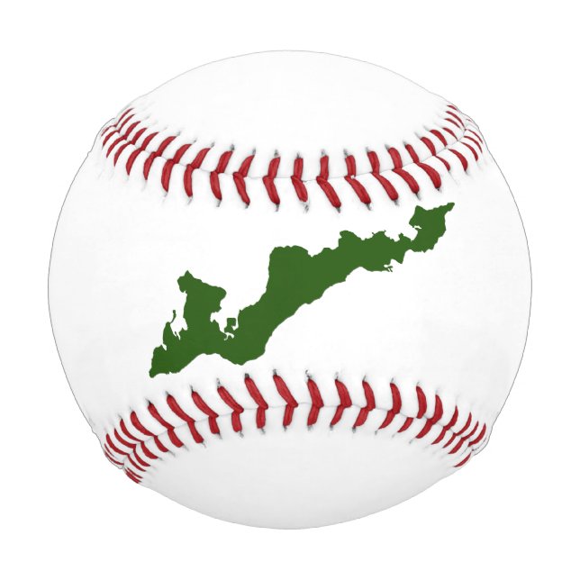 Classic Fishers Island Logo Baseball - Green (Vorderseite)