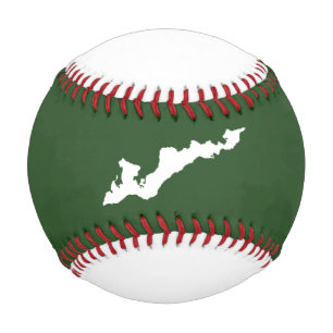 Classic Fishers Island Logo Baseball - weiß/grün