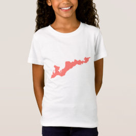 Classic Fishers Island Logo-Shirt - Rosa T-Shirt