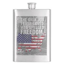 Classic Flask – Freedom Job Flachmann
