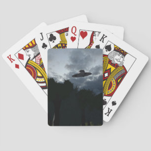 Classic Flying Saucer Spielkarten