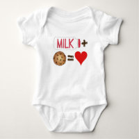 Classic Food Pairing Milk + Cookies = Liebe Herz