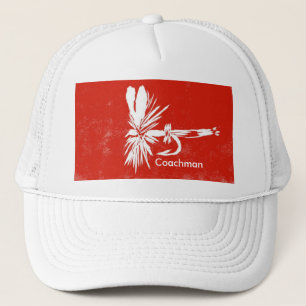 Classic Foreut Fly Hat "Royal Coachman in Red" Truckerkappe