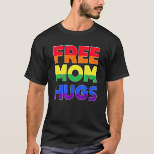 Classic Free Mama Hugs Gbt Pride Gay Transgender M T-Shirt