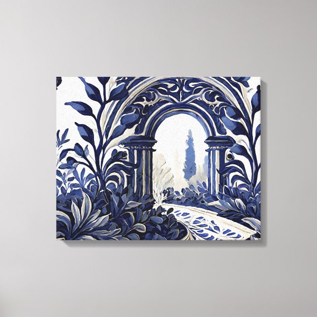 Classic French Garden Leinwanddruck (Vorderseite)