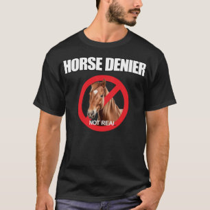 Classic Funny Pferde sind nicht echt T-Shirt