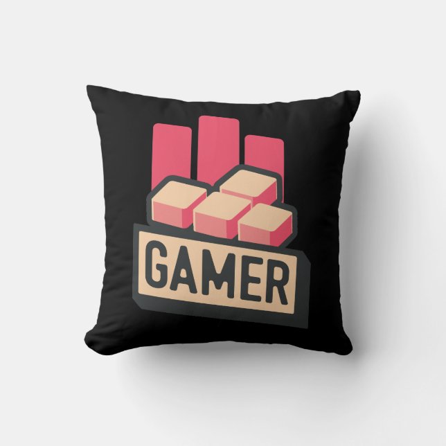 Classic Gamer Kissen (Vorderseite)
