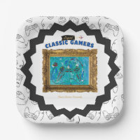 Classic Gamers Geburtstagsparty Cool Play Teller