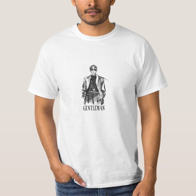 "Classic Gentleman T - Shirt" T-Shirt (Vorderseite)