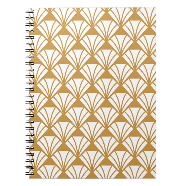 Classic Geometric: Art Deco Elegance. Notizblock (Vorderseite)