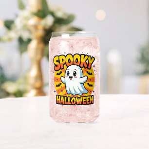 Classic Ghost Spooky Halloween Dosenglas