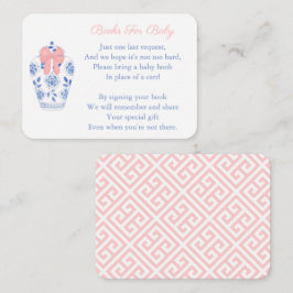 Classic Ginger Jar Build Baby Girl's Library Begleitkarte