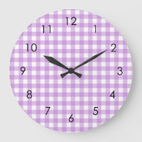 Classic Gingham Kariert Lilac Pastel Ästhetik