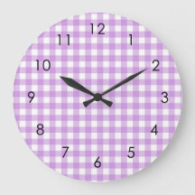 Classic Gingham Kariert Lilac Pastel Ästhetik