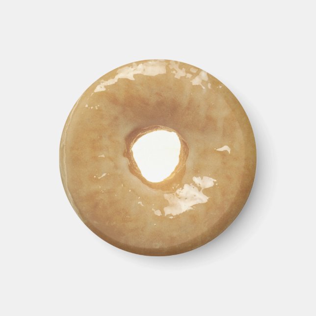 Classic Glazed Donut Novelty Magnet (Vorne)